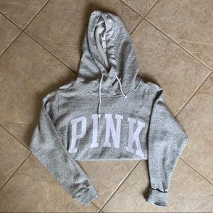 PINK Gray Everyday Lounge Pullover Hoodie